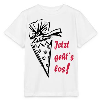 Children Beginner 1 Class Beginning of School - Stanley/Stella MINI CREATOR Kids’ T-Shirt - white - Front - Maike (125cm)