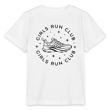 Girls run running club squad women - Stanley/Stella MINI CREATOR Kids’ T-Shirt - white - Front - Maike (125cm)
