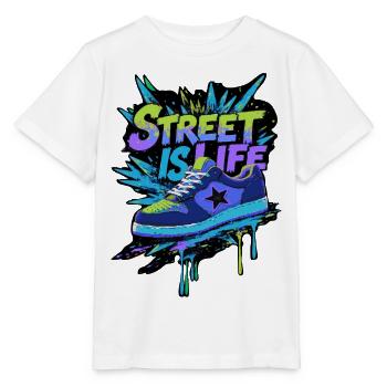 Streetwear Sneakers - Stanley/Stella MINI CREATOR Kids’ T-Shirt - white - Front - Maike (125cm)