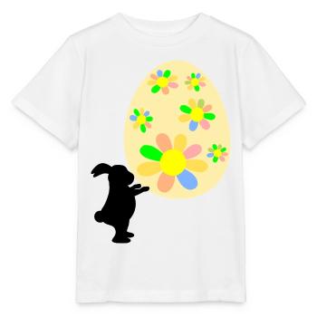 Cadeaux de Pâques de lapins de Pâques pour les lapins de Pâques - T-shirt bio MINI CREATOR Stanley/Stella Enfant - blanc - Devant - Maike (125cm)