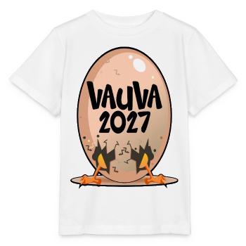 Baby 2027, Finnland - Stanley/Stella Kinder T-Shirt MINI CREATOR  - Weiß - Vorne - Maike (125cm)