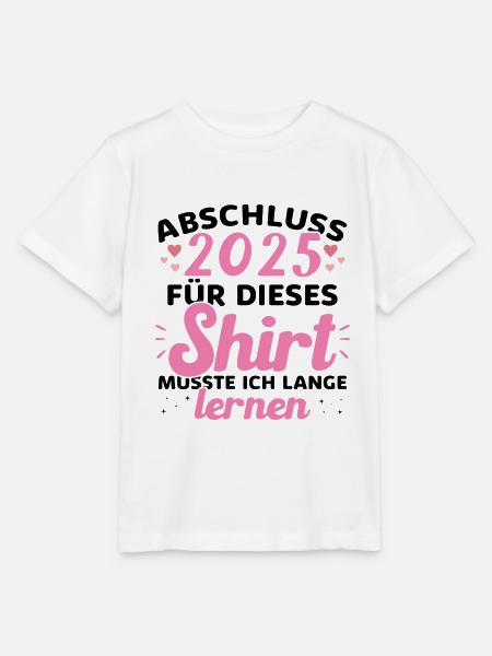 Abschluss 2025 Abschluss der Realschule - Stanley/Stella Kinder T-Shirt MINI CREATOR - Weiß