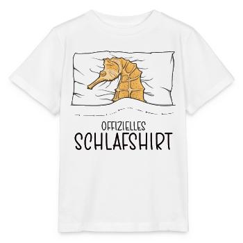Pyjama officiel Pyjama Pyjama Hippocampe - T-shirt bio MINI CREATOR Stanley/Stella Enfant - blanc - Devant - Maike (125cm)