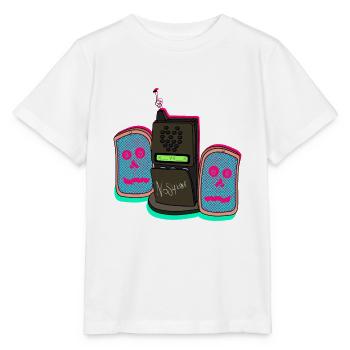NOS4LINE - T-shirt bio MINI CREATOR Stanley/Stella Enfant - blanc - Devant - Maike (125cm)