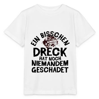 Geländewagen - Stanley/Stella Kinder T-Shirt MINI CREATOR  - Weiß - Vorne - Maike (125cm)