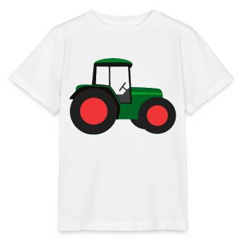 traktor trecker ackerschlepper schlepper tractor - Stanley/Stella MINI CREATOR Kids’ T-Shirt - white - Front - Maike (125cm)