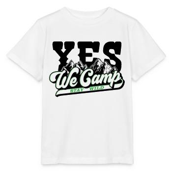 Farben änderbar | Yes We Camp - Stanley/Stella Kinder T-Shirt MINI CREATOR  - Weiß - Vorne - Maike (125cm)