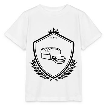 Brot wappen - Stanley/Stella Kinder T-Shirt MINI CREATOR  - Weiß - Vorne - Maike (125cm)