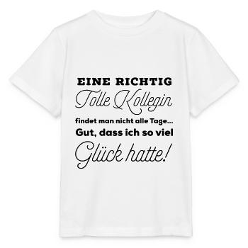 EINE RICHTIG TOLLE KOLLEGIN - Stanley/Stella Kinder T-Shirt MINI CREATOR  - Weiß - Vorne - Maike (125cm)