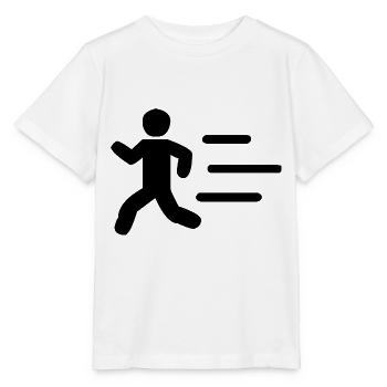 Quickly run away from the fire - Stanley/Stella MINI CREATOR Kids’ T-Shirt - white - Front - Maike (125cm)