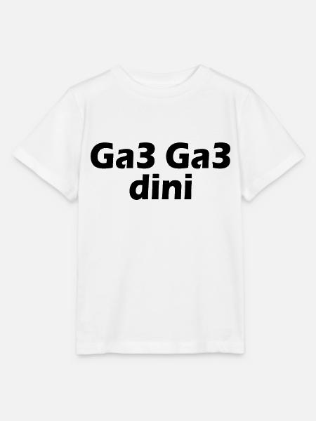 Ga3 ga3 dini - Stanley/Stella Kinder T-Shirt MINI CREATOR  - Weiß
