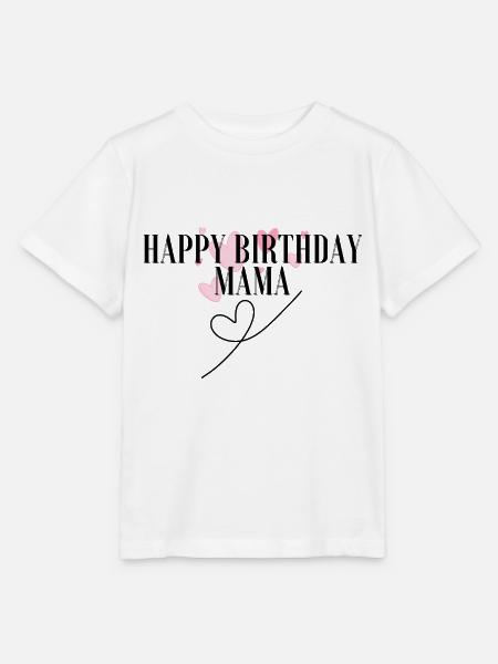 Happy Birthday Mama Lieblingsmensch Geburtstag - Stanley/Stella Kinder T-Shirt MINI CREATOR  - Weiß