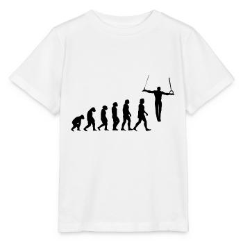Evolution Turner Wrestling Cross Hang Iron Cross - T-shirt bio MINI CREATOR Stanley/Stella Enfant - blanc - Devant - Maike (125cm)