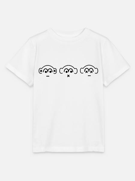 die drei Affen - Stanley/Stella Kinder T-Shirt MINI CREATOR - Weiß