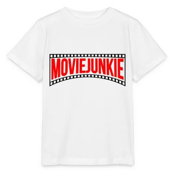 Colors can be changed | Movie Junkie - Stanley/Stella MINI CREATOR Kids’ T-Shirt - white - Front - Maike (125cm)