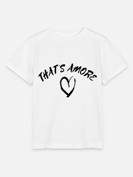 That`s Amore - Stanley/Stella Kinder T-Shirt MINI CREATOR  - Weiß