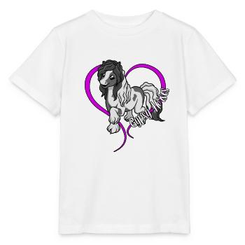 Horse lovers - Tinker - Stanley/Stella MINI CREATOR Kids’ T-Shirt - white - Front - Maike (125cm)