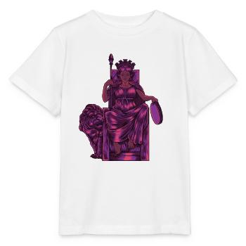 Phrygian goddess - Cybele - Stanley/Stella MINI CREATOR Kids’ T-Shirt - white - Front - Maike (125cm)