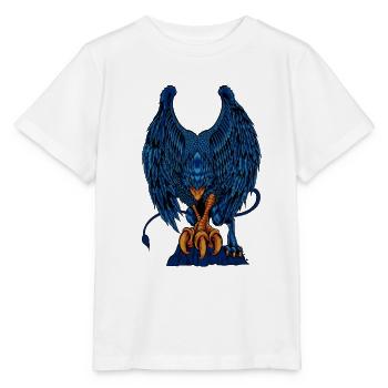 Griffon - T-shirt bio MINI CREATOR Stanley/Stella Enfant - blanc - Devant - Maike (125cm)