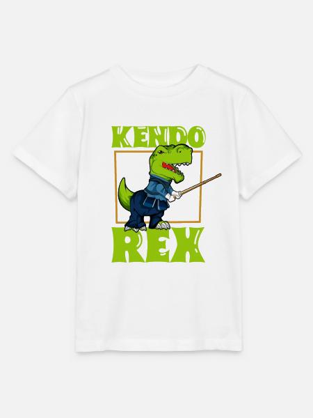 TREX macht Kendo - Stanley/Stella Kinder T-Shirt MINI CREATOR - Weiß