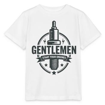 Messieurs, démarrez vos moteurs Sport automobile - T-shirt bio MINI CREATOR Stanley/Stella Enfant - blanc - Devant - Maike (125cm)