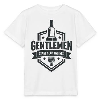 Messieurs, démarrez vos moteurs Sport automobile - T-shirt bio MINI CREATOR Stanley/Stella Enfant - blanc - Devant - Maike (125cm)