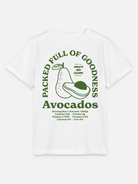 Avocado Nährwert - Stanley/Stella Kinder T-Shirt MINI CREATOR - Weiß