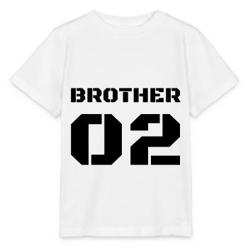 Second Brother Brother Brother 02 - Stanley/Stella MINI CREATOR Kids’ T-Shirt - white - Front - Maike (125cm)