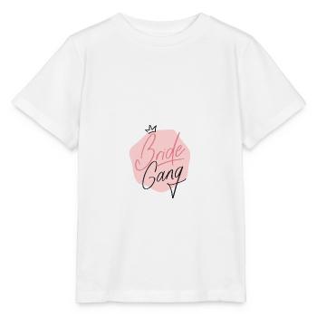 Bride Gang Hochzeit - Stanley/Stella Kinder T-Shirt MINI CREATOR  - Weiß - Vorne - Maike (125cm)