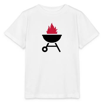 Grill - T-shirt bio MINI CREATOR Stanley/Stella Enfant - blanc - Devant - Maike (125cm)