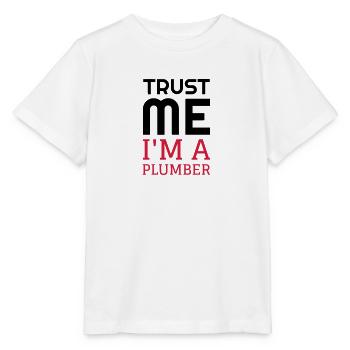 Klempner / Sanitär / Arbeit / Job - Stanley/Stella Kinder T-Shirt MINI CREATOR  - Weiß - Vorne - Maike (125cm)