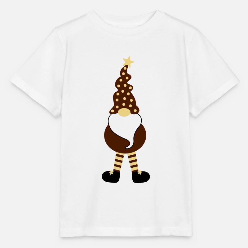 Elfe de Noël - T-shirt bio MINI CREATOR Stanley/Stella Enfant - blanc