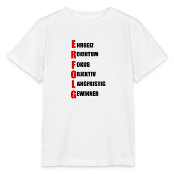 Erfolg - Stanley/Stella Kinder T-Shirt MINI CREATOR  - Weiß - Vorne - Maike (125cm)