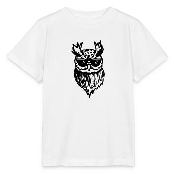 Eule - Stanley/Stella Kinder T-Shirt MINI CREATOR  - Weiß - Vorne - Maike (125cm)