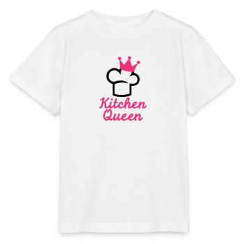Kitchen Queen - Stanley/Stella MINI CREATOR Kids’ T-Shirt - white - Front - Maike (125cm)