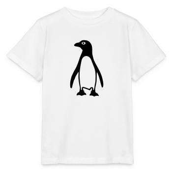 Manchot - T-shirt bio MINI CREATOR Stanley/Stella Enfant - blanc - Devant - Maike (125cm)