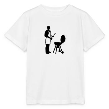 Griller - T-shirt bio MINI CREATOR Stanley/Stella Enfant - blanc - Devant - Maike (125cm)