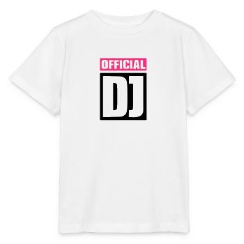 Official DJ - Stanley/Stella MINI CREATOR Kids’ T-Shirt - white - Front - Maike (125cm)