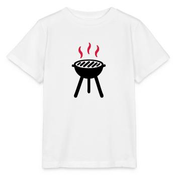 Grill - T-shirt bio MINI CREATOR Stanley/Stella Enfant - blanc - Devant - Maike (125cm)