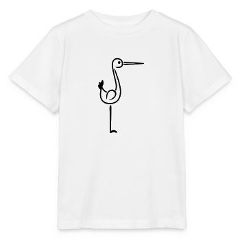 Storch - Stanley/Stella Kinder T-Shirt MINI CREATOR  - Weiß - Vorne - Maike (125cm)