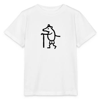 Maulwurf wandern - Stanley/Stella Kinder T-Shirt MINI CREATOR  - Weiß - Vorne - Maike (125cm)