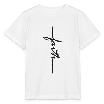 Faith - Stanley/Stella Kinder T-Shirt MINI CREATOR  - Weiß - Vorne - Maike (125cm)