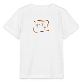 Ich mag Tofu - Stanley/Stella Kinder T-Shirt MINI CREATOR  - Weiß - Vorne - Maike (125cm)