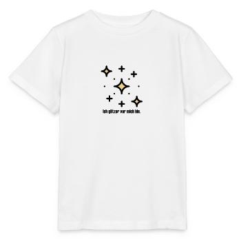 Glitzer - Stanley/Stella Kinder T-Shirt MINI CREATOR  - Weiß - Vorne - Maike (125cm)