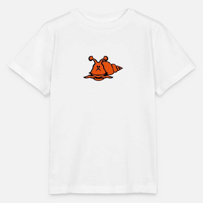 bulot dessin coquillage 24 - T-shirt bio MINI CREATOR Stanley/Stella Enfant - blanc