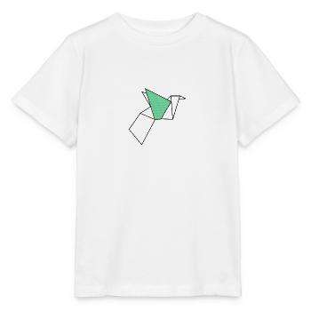 grue - T-shirt bio MINI CREATOR Stanley/Stella Enfant - blanc - Devant - Maike (125cm)