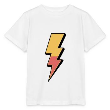 Lightning - Stanley/Stella MINI CREATOR Kids’ T-Shirt - white - Front - Maike (125cm)