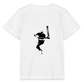 Cascade de scooter - T-shirt bio MINI CREATOR Stanley/Stella Enfant - blanc - Devant - Maike (125cm)