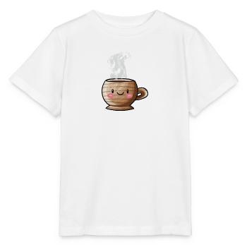 Kawaii Mug - T-shirt bio MINI CREATOR Stanley/Stella Enfant - blanc - Devant - Maike (125cm)
