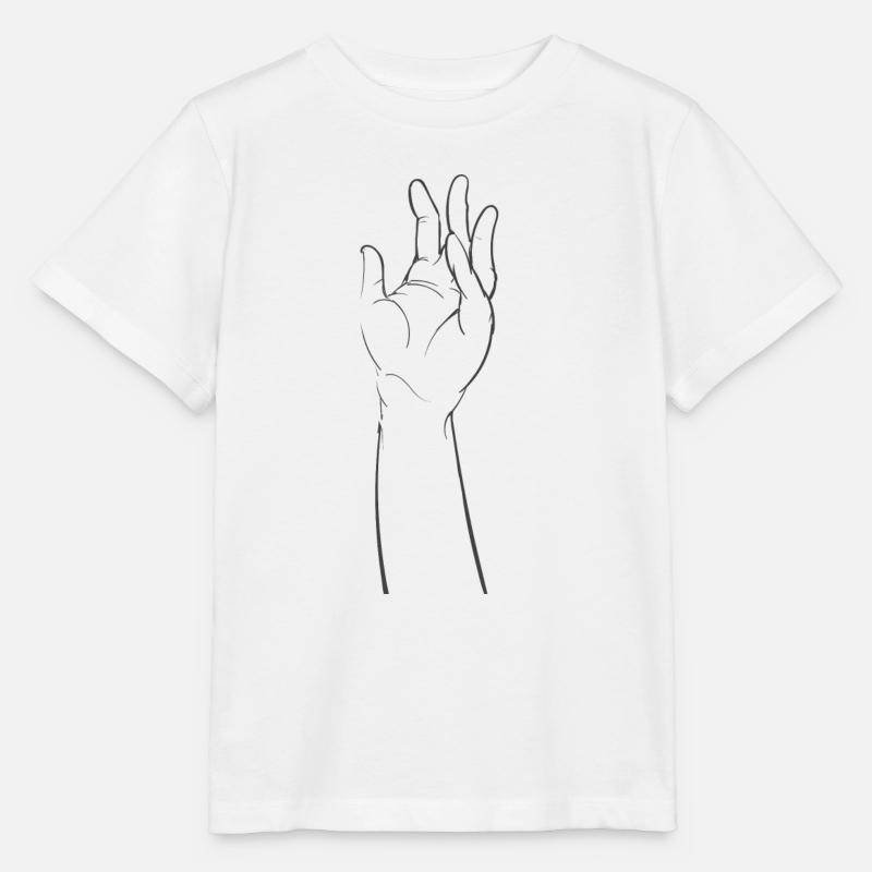Main - T-shirt bio MINI CREATOR Stanley/Stella Enfant - blanc